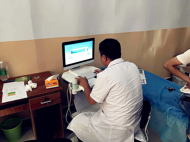 推车式51漫画网官网免费仪被运城同心风湿病医院采购 仪器主要检测预防骨质疏松