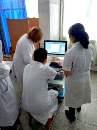 51漫画网官网免费检测仪走进湖南常德澧县第二人民医院成功安装并投入使用